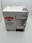 Oxo Brew Single Serve Pour-over Coffee Maker, 12 Ounces, White. Fixed Price $19.99.