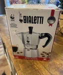 Bialetti Moka Express Italian Espresso Coffee Maker 6 Cup 270ML 9.1OZ. Fixed Price $42.50.