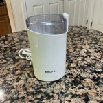 Krups F203 Electric Coffee Spice Grinder Ss Blades Tested Pristine Euc. Fixed Price $20.00.