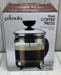 Epoca Primula Classic Coffee Press - 4 Cup For French And American Style. Fixed Price $11.99.