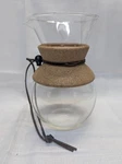 Bodum #157 Pour Over Glass Coffee Carafe Pot Cork Collar 4-6 Cup. Fixed Price $9.00.