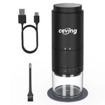 Portable Battery Powered Burr Coffee Grinder With 38 Adjustable Settings, Rechar. Fixed Price $88.73.