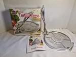Norpro Deluxe Tortilla Press Maker #1063 New Heavy Duty Cast Aluminum 7 2.5. Fixed Price $19.89.