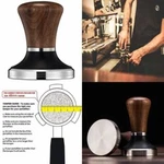 Elegance Wooden Coffee Tamper. Flat Espresso For 51MM Portafilter. Stainl. Fixed Price $36.99.