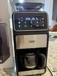 Gevi 10-CUP & Brew Coffee Maker, Burr Grinder Perfectly Works Complete. Fixed Price $159.00.
