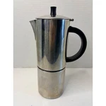 Il Mulino Stainless Steel Stovetop Espresso Moka Pot Induction Compatible 16 Oz. Fixed Price $27.00.