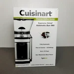 Cuisinart Supreme Automatic Burr Mill Coffee Grinder 18 Settings. Fixed Price $39.99.