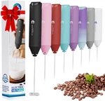 Handheld Milk Frother For Coffee - Electric Blender, Mini Drink Mixer Whisk. Fixed Price $13.99.