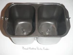 Choose Mini Double Loaf Pan Paddles For West Bend Breadmaker Model 41300. Fixed Price $26.99.