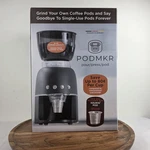 Podmkr Coffee Grinder With Reusable Stainless Steel For Keurig. Fixed Price $91.99.