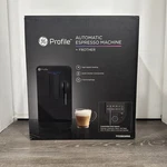 Ge Profile Automatic Espresso Machine Coffee Maker W/ Frother & Grinder - Black. Fixed Price $434.99.