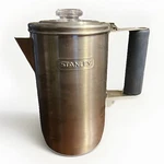 Stanley Adventure 1.1 Qt Camp Percolator Stainless Steel Coffee Pot Cool Grip. Fixed Price $29.97.