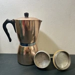 Vintage Anodised Pink Nova Stovetop Espresso Maker Italy Brevettata. Fixed Price $46.67.