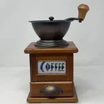 Vintage Retro Wooden Manual Coffee Mill Grinder Spice Herbs David Burch Des. Fixed Price $22.99.