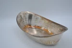 Rare West Side Club Silver Plated Bread Basket. Fixed Price $131.22.