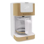 West Bend Timeless 12-CUP Coffee Maker Hot & Iced Programmable Glass Carafe. Fixed Price $48.99.