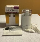 Mr. Coffee Model Ids 55 Electric Or Spice Grinder White Owned But Unused. Fixed Price $18.99.