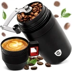 All-in-one Manual Burr Coffee Grinder Cup And Portable Brewing Kit Stainless. Fixed Price $59.26.