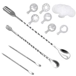 36 Pcs Coffee Art Maker Set Stencils Latte Pen Mixing Spoon Barista Tool Kit. Fixed Price $20.25.