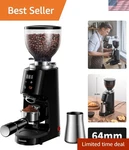 Professional 64MM Burr Coffee Grinder With 100 Settings And All-metal C.... Fixed Price $380.93.