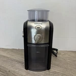 Krups GVX2 Burr Coffee Grinder Adjustable 12 Settings Black Tested Working Clean. Fixed Price $39.99.