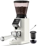Grinder 48 Settings Conical Burr Led Timer Stainless Steel Ivory Coffee Tuni. Fixed Price $154.99.