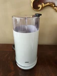 Braun Ksm 2 Aromatic Coffee Grinder White New Open Box. Fixed Price $44.99.