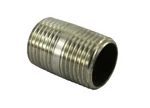Close Nipple, Stainless Steel Pipe Fittings Npt Sch 40 SUS304 Fully Threaded. Fixed Price $1146.02.