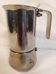 Ilsa 3 Cup Stainless Steel Stovetop Espresso Maker Moka Pot Italy Inox 18/10. Fixed Price $29.99.