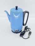 Vtg Dominion 10 Cup Blue Electric Coffee Percolator Model 1651 *parts Repair*. Fixed Price $54.99.