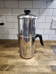 Revere Ware Drip-o-lator Stove Top Coffee Pot Maker No Water Spreader. Fixed Price $55.00.
