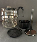 Vintage Gemco Heat Resistant Glass Coffee Percolator Pot 64OZ 4-8 Cup. Fixed Price $28.97.