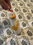 9" Ceramic Chicken Kitchen Pepper Grinder Mill Kamenstein. Fixed Price $10.00.