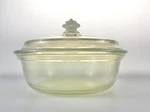 H Fry Pearl Ovenglass 8 Round Baker/casserole 1923 Good Condition. Fixed Price $45.00.
