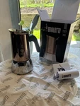 Bialetti Venus 6 Cup Stovetop Espresso Maker Copper/ Stainless Steel Induction. Fixed Price $56.00.