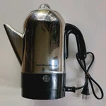 Hamilton Beach Stainless Steel Percolator 8 Cup Model 40621R Retro Style Tested. Fixed Price $34.95.