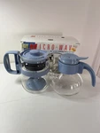 New Box 91 Vintage Gemco Micro-perk Percolator Coffee Pot 2 4 Cup Blue French. Fixed Price $55.00.