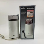 Braun Aromatic Gourmet Ed Coffee Spices Nuts Grinder White 2.5OZ 150 Watt KSM-4. Fixed Price $36.77.