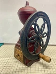 Kalita Vintage Coffee Grinder (manual Grinding) Red Cast Iron Dial Mill. Fixed Price $110.00.