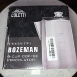 Coletti Bozeman 9 Cup Coffee Pot - Stainless Steel. Fixed Price $25.19.