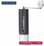 Aeropress Manual Coffee Grinder Portable Hand Burr With Titanium-coate. Fixed Price $377.41.