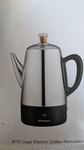 Mixpresso Percolator Coffee Pot Electric 10 Cup, Stainless Steel. Fixed Price $27.00.