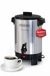 Dominion Premium 30 Cup Coffee Urn - Aluminum Dispenser For Quick Brew.... Fixed Price $85.80.