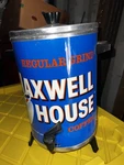 Vintage 1972 Maxwell House West Bend Coffee Percolator 30 Cup Pot. Fixed Price $47.00.