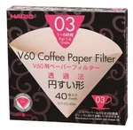Hario V60 Paper Coffee Filter, Size 03, Natural, 40CT Box. Fixed Price $11.99.