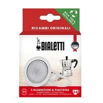Bialetti 3 Gaskets (rubber Rings) 1 Filter Plate Replacement For Moka + 4 Cups. Fixed Price $16.89.