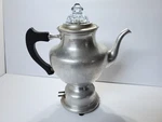 Vintage Manning-bowman Means Best Aluminum 8 Cup Percolator Coffee Pot No Cord. Fixed Price $24.00.