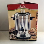 Melitta Catering Cup Stainless Steel Coffee Urn Percolator Model MEU45. Fixed Price $49.99.