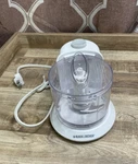 Black & Decker HC306 One-touch 1.5 Cup Electric Food Chopper Processor White A++. Fixed Price $17.99.