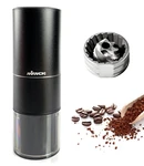 Coffee Grinder Electric Burr Akirakoki Usb Rechargeable Cordless Black 20G. Fixed Price $59.99.